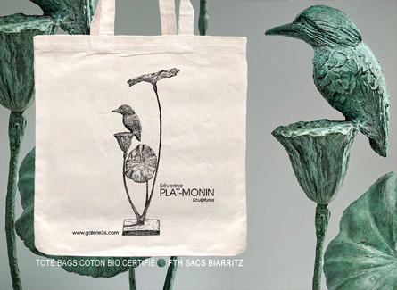 Tote bags publicitaires coton bio personnalisés